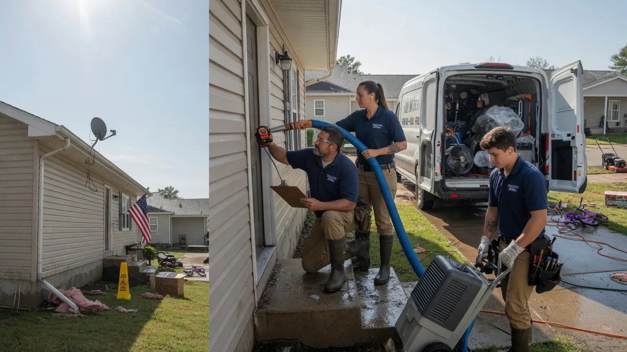 Ceiling Water Damage Restoration in Hoehne, CO near me